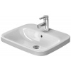 Duravit DuraStyle umývadlo 56x45.5 cm obdĺžnik vstavané umývadlo biela 03745600001