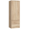 Skriňa STAR S 60 cm 2D 2SZ sonoma