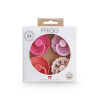 ŠTVORBALENIE OKRÚHLYCH CUMLÍKOV FRIGG ROSY ROMANCE, 0-6M, KAUČUK