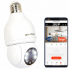 MINI WIFI ŠPIONÁŽNA OTOČNÁ KAMERA SO ZÁVITOM E27 IP 3MP TUYA BEZDRÔTOVÁ