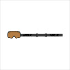 Okuliare IMX ENDURANCE SNOW BLACK MATT/BLACK - Dve sklá CLEAR + BROWN (1 náhradné sklo)