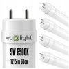 ECOLIGHT 4x LED žiarivka T8 60cm 9W 1215lm studená biela 6500k