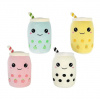 Plyšák Bubble Tea rôzne farby 20 cm Bílá
