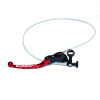 ACCOSSATO Brake lever folding ACCOSSATO RA002 with integrated remote adjuster for original brake master cylinders červené