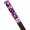 RocketGrip Koncovka RocketGrip Hole Camo Grip, tmavo modrá-červená