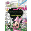 Minnie - Omalovánky se samolepkami A4+ - Jiří Models