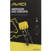 Avid Carp Tungstenová záťaž Outline Medium Rig Drops