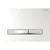GEBERIT Sigma50 Square dvojčinné ovládacie tlačidlo, chróm/lesklý chróm, 115.788.21.2
