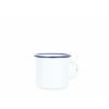 AO LZEP Smaltovaný hrnček ø 7 cm – 0,25 l bielo-modrý - 00000-0000351A