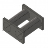 Magnet do násypky (80 °C, 13 500 Gs, 95 N) pr. 100 mm 52984