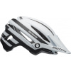 BELL MTB prilba Sixer Integrated Mips fasthouse pruhy matná biela čierna s. M (55-59 cm) (BEL-71015)