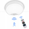 Stropné svietidlo, lampa - Stropná lampa LED s snímačom pohybu a diaľkovým ovládaním (Stropná lampa LED s snímačom pohybu a diaľkovým ovládaním)
