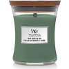 WoodWick Vonná svíčka váza střední Mint Leaves & Oak 275 g