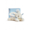 Doudou Plyšový zajačik modrý 16 cm