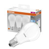 3PAK LED žiarovka E27 A60 10W = 75W 1055lm 4000K Neutrálna 200° pätica OSRAM