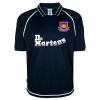 Score Draw West Ham United Retro Away Shirt 2000 Adults Blue/White L
