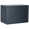 Prosperplast Záhradný box Woodebox antracit 190 l