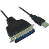 PremiumCord USB printer kábel USB na paralelný port LPT (CEN36M) kuprint