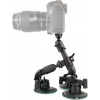 Delkin Fat Gecko Triple Mount, držiak so 3 prísavkami