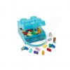 LEGO Svačinový box s rukojetí průsvitná modrá