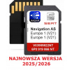 MAPA KARTA SEAT MIB2 V21 2025/2026 ATECA ARONA IBIZA LEON TOLEDO