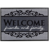 ASTRA Kolekcia rohožka na čistenie obuvi Homelike Welcome 40 cm x 60 cm sivá