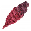 Anna brčky česateľné Crochet Braids bordová ombré T-BG: 65cm 300g