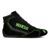 Topánky Sparco Slalom FIA 8856-2018 čierno/zelená
