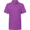 James & Nicholson | JN 70K, Detské piqué polo, fialová, XXL