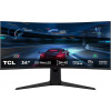TCL Zakrzywiony monitor gamingowy QD-Mini LED TCL 34R83Q, 34