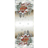 Vianočný obrus gobelínový Biele Vianoce 45x140 cm
