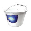 Vedro - plastové - ciachované, O360 mm, biele - 10,0 l