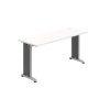 OFFICE PRO s.r.o. HOBIS kancelársky stôl pracovný rovný - FE 1600, biela