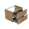 ArtDef Skrinka pod umývadlo RIETTI OAK EVOKE D80 | 80 cm