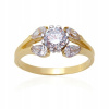 1045 ZLATÝ PRSTEŇ CUBIC ZIRCONIA VEĽKÉ OL 585 (1045 ZLATÝ PRSTEŇ CUBIC ZIRCONIA VEĽKÉ OL 585)