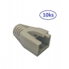 Ochrana pro konektor RJ45 Cat6A, snag-proof - šedá, 10ks (KRYTRJ45CAT6A/10)