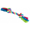 Uzol HipHop bavlnený 2 knôty 36 cm/210 g ružová, modrá, zelená