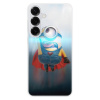 Silikonové pouzdro iSaprio - Samsung Galaxy S25 Plus - Mimons Superman 02 (Odolný silikonový kryt, obal, pouzdro iSaprio - Samsung Galaxy S25 Plus - Mimons Superman 02 - skvělá ochrana a pružnost, sty