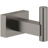 GROHE Essentials Cube 40511AL1 Háčik na kúpací plášť, kartáč. Grafit 40511AL1