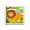 Viga puzzle 4 dílky lev