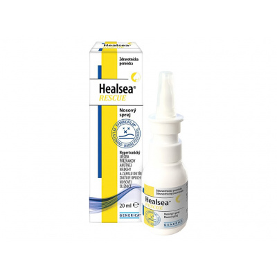 GENERICA Healsea RESCUE hypertonický nosový sprej | 20 ml