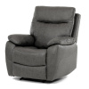 Autronic, Polohovacie kreslo, vintage, látka, sivá, 150 kg, TV-4092 GREY3