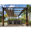 Paragon Outdoor Florida 11x11 350x350x235 cm tmavohnedá