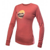 Tričko dlhé dámske SENSOR MERINO ACTIVE TRIGLAV SNSR terracotta XL