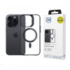 3mk ochranné púzdro Satin Armor MagCase pre Apple iPhone 15 Pro, čierna