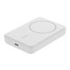 Belkin BOOST CHARGE™ MagSafe Magnetická Bezdrátová PowerBanka se stojánkem, 5000mAh, bílá BPD004btWT