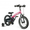 QPLAY Bicykel Miniby 3v1 Pink, vek 2 - 8 rokov