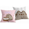 Halantex Obojstranný vankúš mačička Pusheen motív Cool 40x40