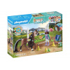 Playmobil Playmobil Kone vodopádu 71355 Zoe & Blaze s turnajovým ihriskom