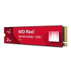 WD RED SSD NVMe 2TB PCIe SN700 Powered by SanDisk, Geb3 8GB/s, (R:3400/W:2900 MB/s) TBW 2500 - WDS200T1R0C